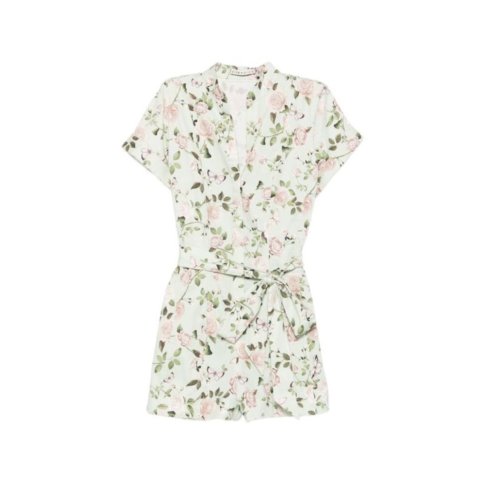 Alice+Olivia Women Lucy Printed Playsuit